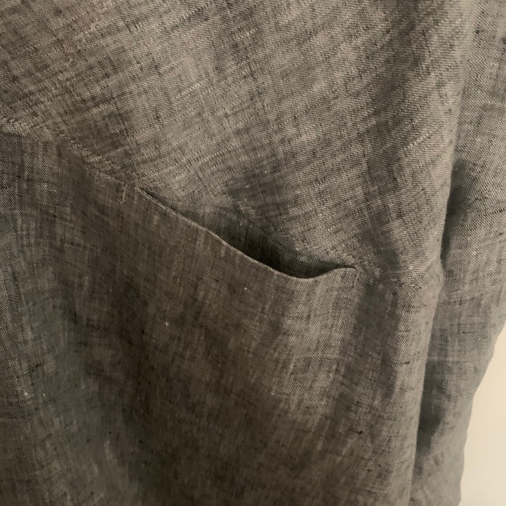 Billy Reid Drawstring Ribbon Shirt - Picture 3 of 6